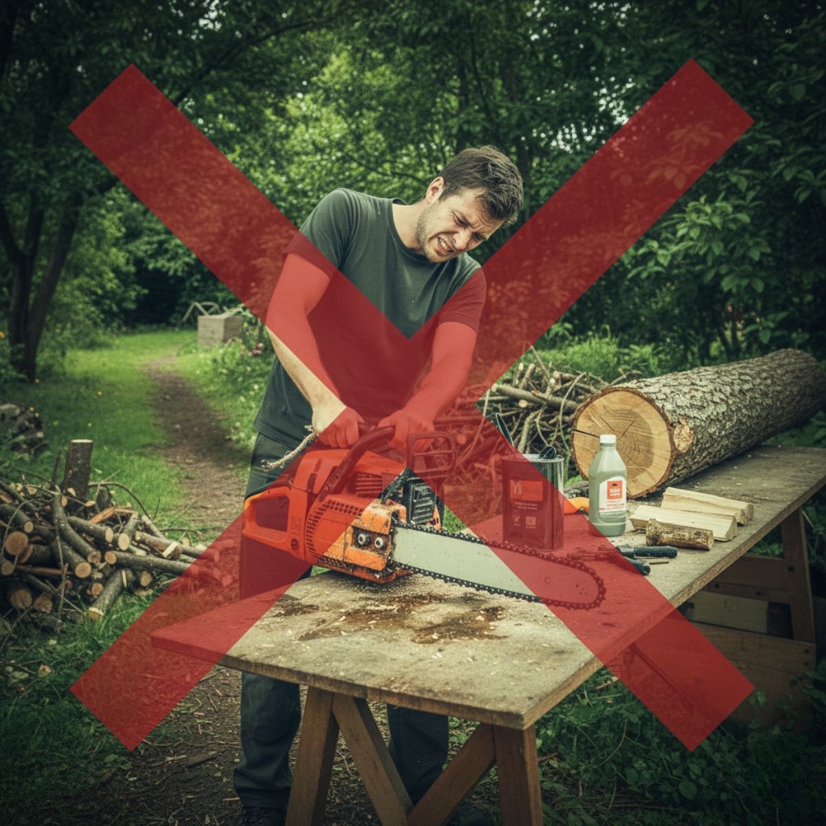 Traditional Gas Chainsaw